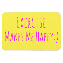 Íman Exercício me torna feliz