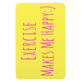 Íman Exercício me torna feliz