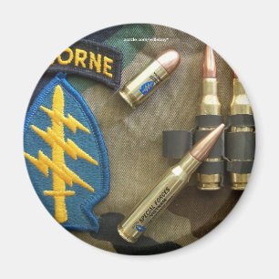 Íman Exército 5 verde berets especiais forças especiais