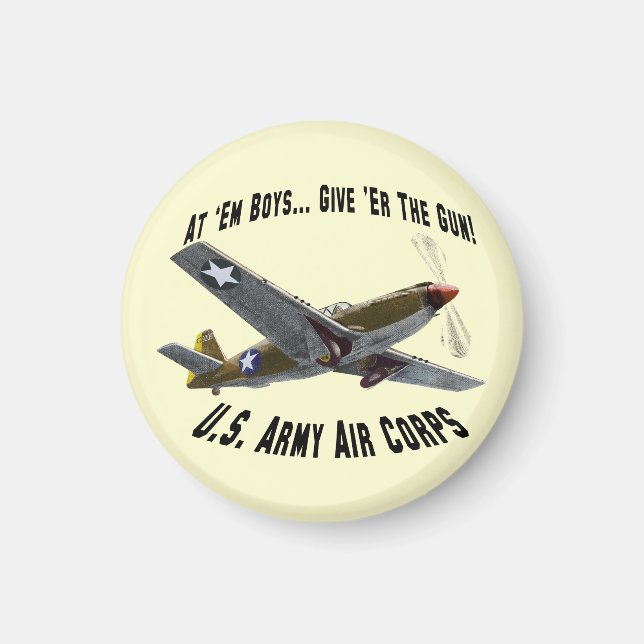 Íman Exército Aéreo dos EUA (Frente)