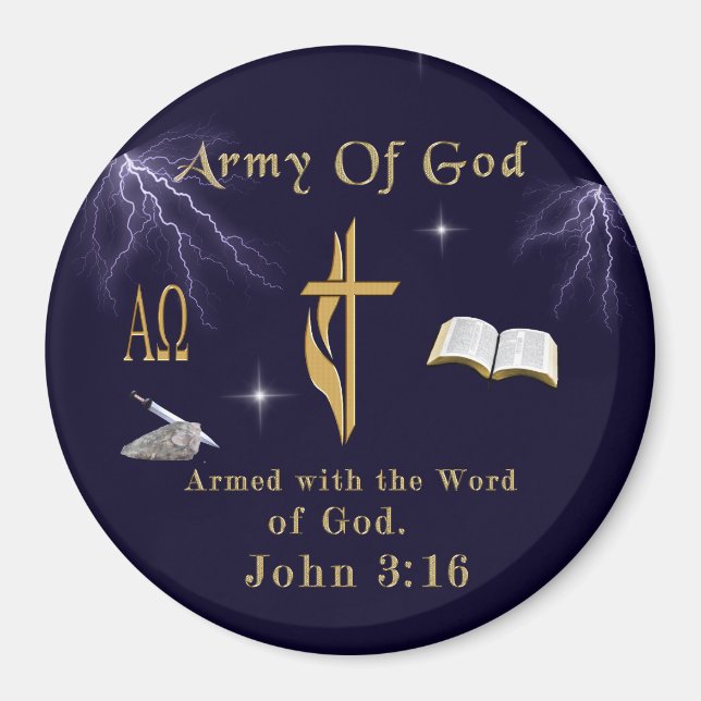 Íman Exército de Deus (Frente)