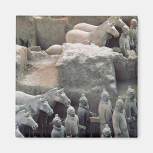 Íman Exército do Terracotta, dinastia de Qin, 210 BC