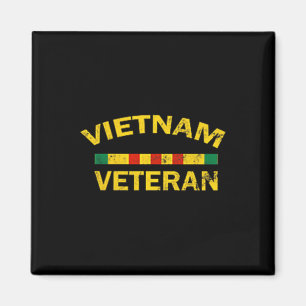 Íman Exército dos EUA Vietnã Veterano Vintage Usa Soldi