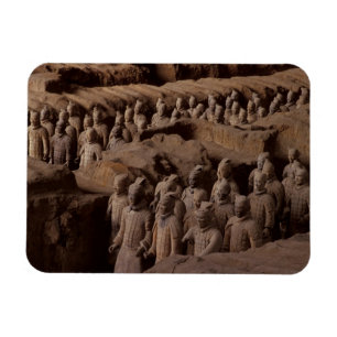 Íman Exército dos guerreiros da terra cotta no Imperad