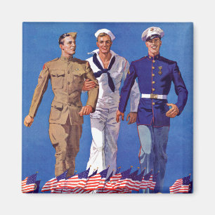 Íman Exército, marinho & fuzileiros navais