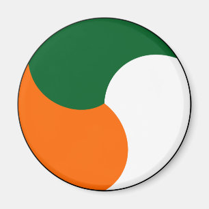 Íman Exército militar - Símbolo da bandeira da Irlanda