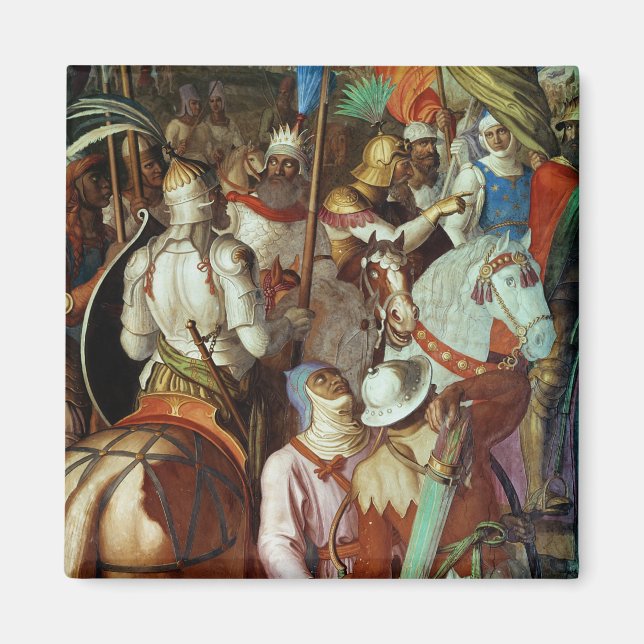 Íman Exército Saracen fora de Paris, 730-32 AD (Frente)