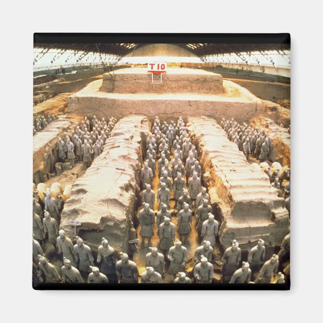 Íman Exército Terracotta, Dinastia Qin, 210 a.C. (Frente)