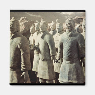 Íman Exército Terracotta, Dinastia Qin, 210 a.C.; guerr