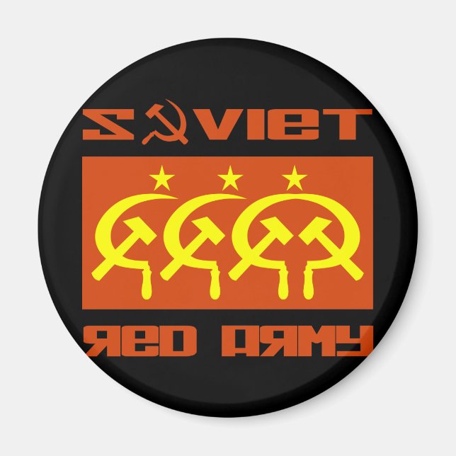 Íman Exército Vermelho do CCCP soviético (Frente)