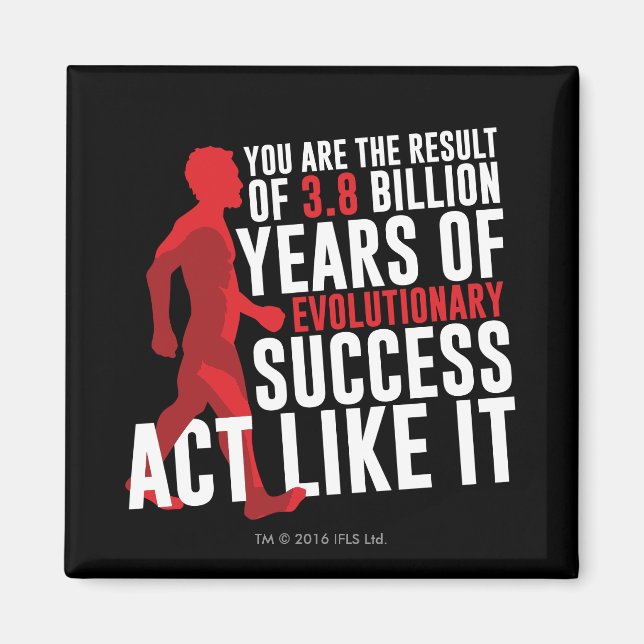 Íman Êxito Evolutivo (Frente)