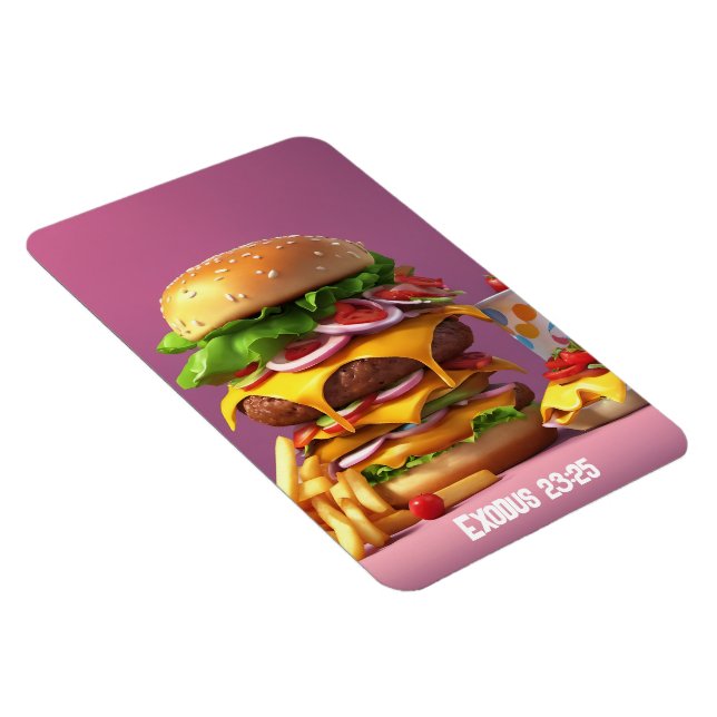 Íman Êxodo 23:25- ímã (Lado Direito)