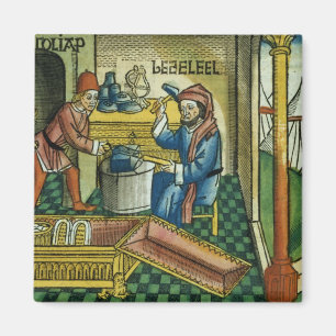 Íman Êxodo 31 2-8 Bezalel e Oholiab que fazem a arca o