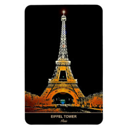 Íman Experiência Paris de cima: Torre Eiffel flexível