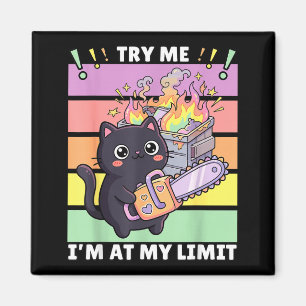 Íman Experimente-me Estou No Meu Limite, Gatinho Kawaii