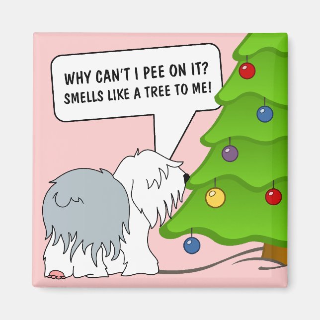 Íman Explique o significado do Natal para seu cachorro  (Frente)