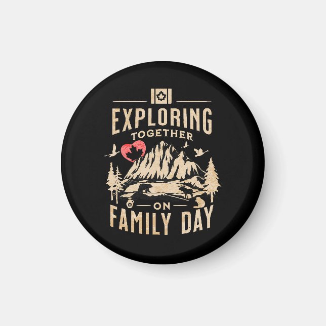 Íman Explorando Juntos no Dia da Família (Frente)