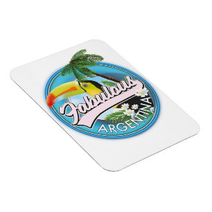 Íman explore o fabuloso logotipo da Argentina