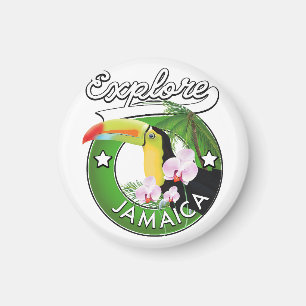 Íman Explore o logotipo Bahamas Magnet