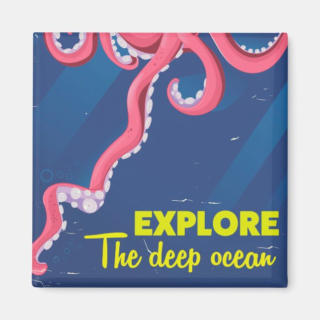 Íman Explore o Oceano Profundo (Frente)