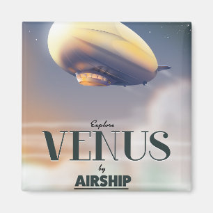 Íman Explore Vênus de Dirigível