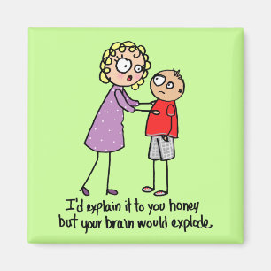 Íman Explosão do ímã do cérebro