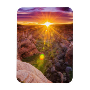 Íman Explosão solar no Canyon de Chelly, AZ