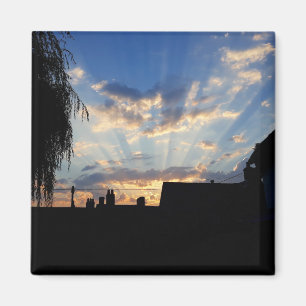 Íman Explosão solar no pôr do sol