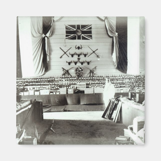 Íman Exposição Trinidad e Tobago, 1890 (Frente)