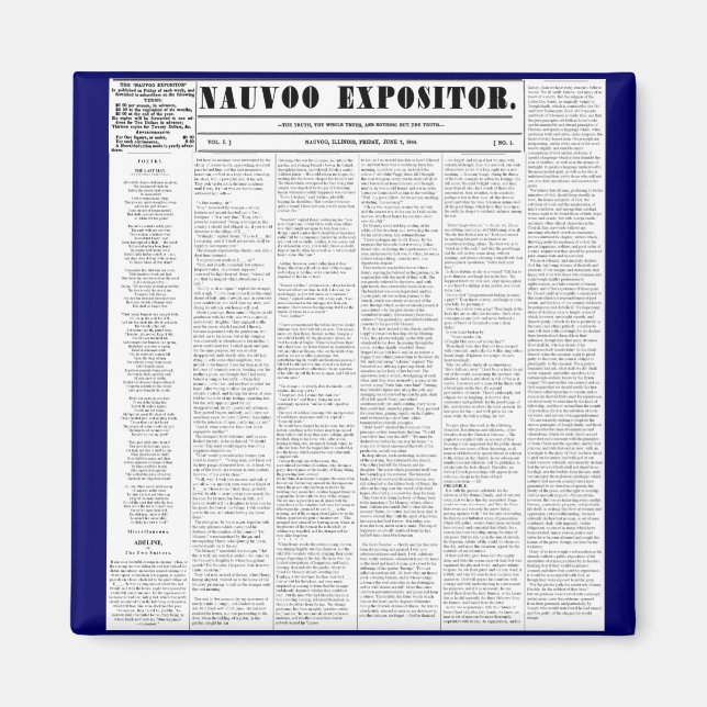 Íman Expositor do Nauvoo (Frente)