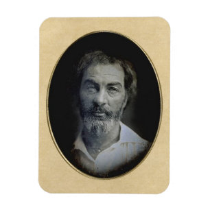 Íman Expressão nos olhos de Walt Whitman