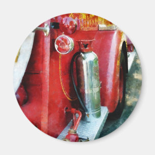 Íman Extintor no carro de bombeiros