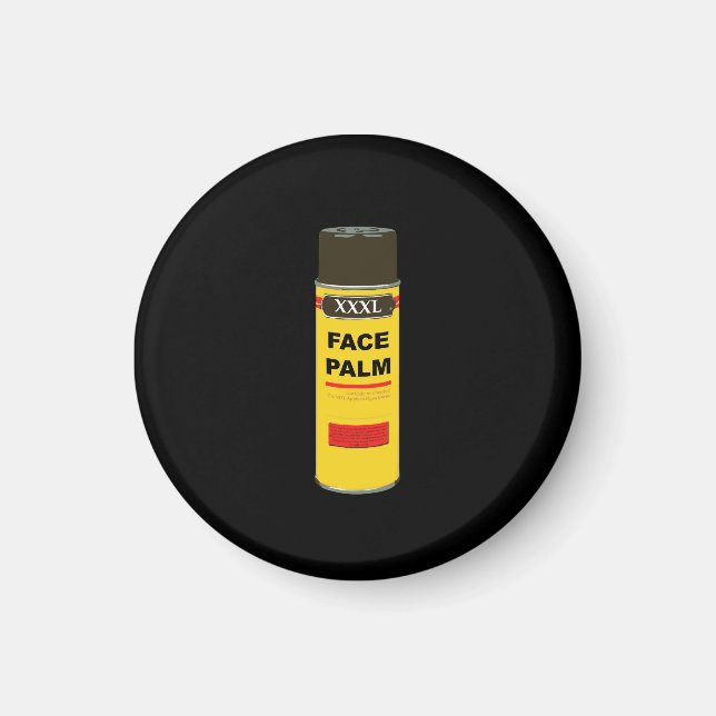 Íman Extra Extra Extra Grande pode de FACE PALM (Frente)