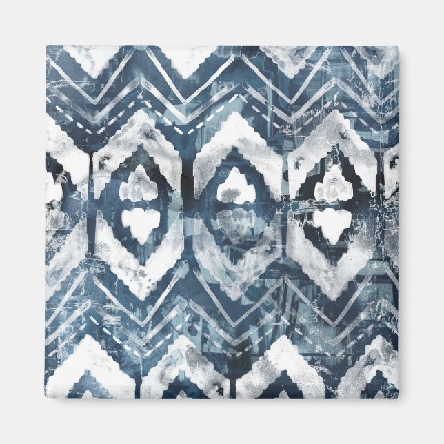 Íman Extração do Indigo - Geométrico (Frente)