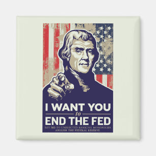 Íman Extremidade de Jefferson o Fed