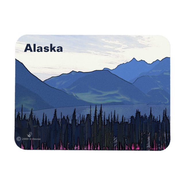 Íman Extremo Verão do Norte (Horizontal)