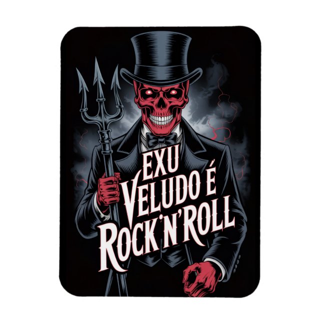 Íman Exu Veludo é Rock'N'Roll #1 (Vertical)
