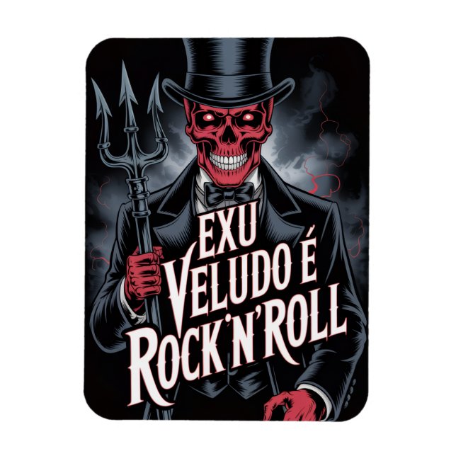 Íman Exu Veludo é Rock'N'Roll #1 (Vertical)