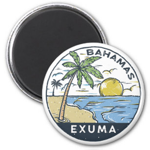 Íman Exuma Bahamas Vintage