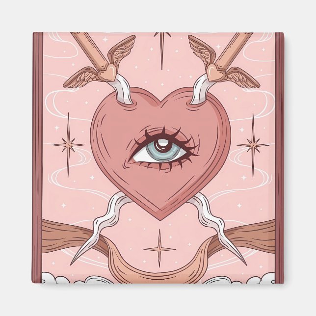 Íman Eye of heart  (Frente)