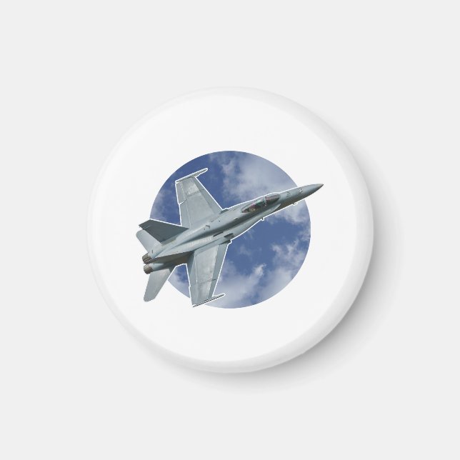 Íman F/A-18C Hornet em uma Nuvem Circular (Frente)