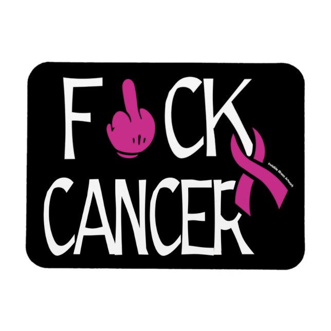 Íman F#CANCER CK...Cancer da mama (Horizontal)