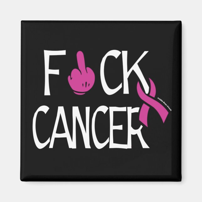 Íman F#CANCER CK...Cancer da mama (Frente)