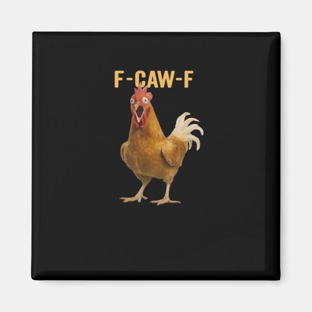 Íman F-Caw-F Chicken Essential Creative Graphic (Frente)