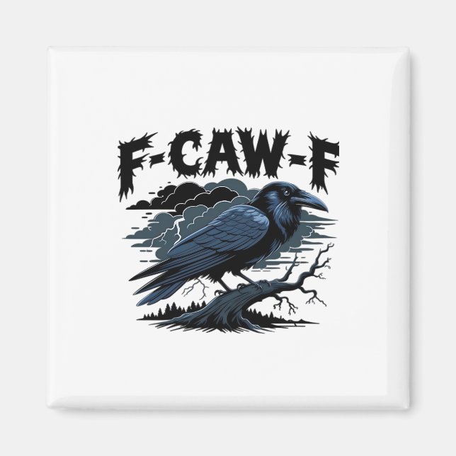 Íman F-Caw-F Clássico Legal Único (Frente)