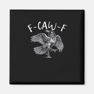 Íman F-Caw-F Corvo Retro Clássico
