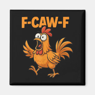 Íman F-caw-f Crow Funny Fcawf Black Bird Meme G