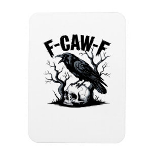Íman F Caw F Design Minimalista Essencial Limpo