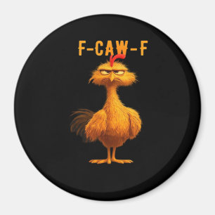 Íman F-Caw-F Frango Arte Essencial Moderna