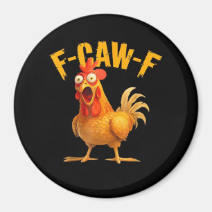 Íman F-Caw-F Frango Clássico Estilo Retro